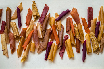 Sweet pure fruit pastille