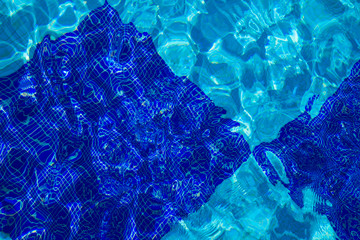 blue water background