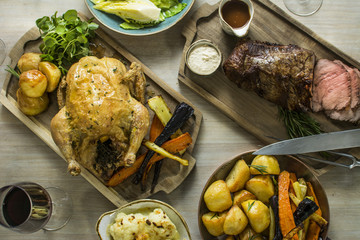 British Sunday Roast Dinner