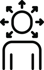 Brand awareness icon