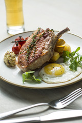 Gammon and Egg Plated