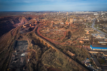 Mining in Kryvyi Rih, Ukraine