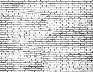 Fototapeta na wymiar white light brick wall background texture horizontal sameless pattern
