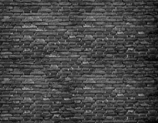 black dark brick wall background texture horizontal sameless gloomy