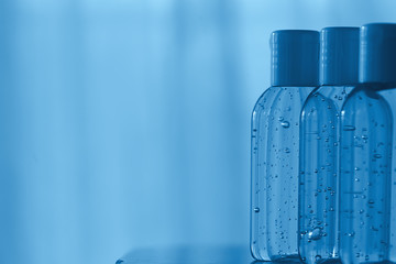 medical antiseptic gel, virus protection concept, clean hands, coronavirus disinfection