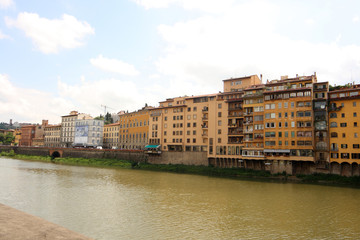 Fototapeta na wymiar Florence the capital of Tuscany in Italy
