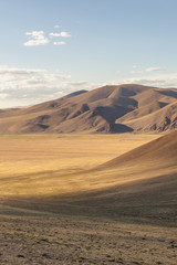 Fototapeta na wymiar Altai Tavan Bogd National Park in Bayar-Ulgii, Mongolia.
