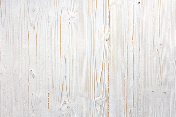 Naklejka premium old white painted wood surface texture, background