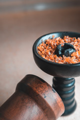 Bowl for hookah with tobacco
