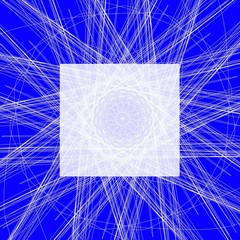 Flyer blau plakat schild geometrisch muster Hintergrund flyer schild beschriftung titel