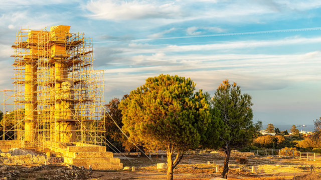 Acropolis of Rhodes Panorama