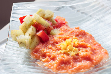 Recette traditionnelle du gaspacho