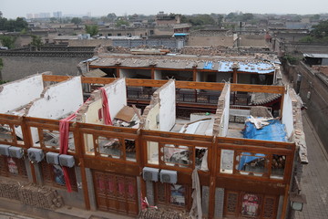 Maison en ruine à Pingyao, Chine