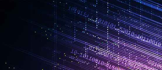 Abstract tech background. Futuristic technology interface