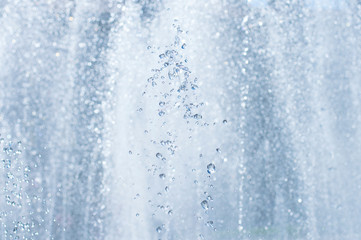 Fototapeta na wymiar photo of water droplets in the air