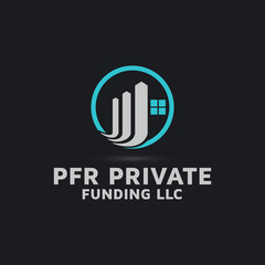 Real estate investment vector logo design