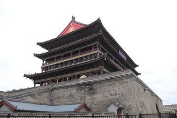 Fototapeta premium Tour des remparts de Xi'an, Chine 