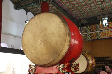 Naklejka premium Tour du tambour à Xi'an, Chine