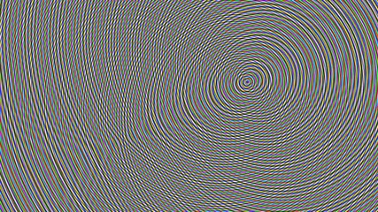 moire effect that appears on moving lines
