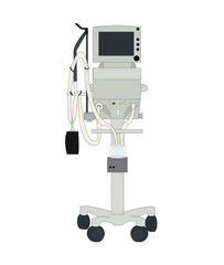 artificial lung ventilation for hospitals. fight against pneumonia, treatment of coronavirus