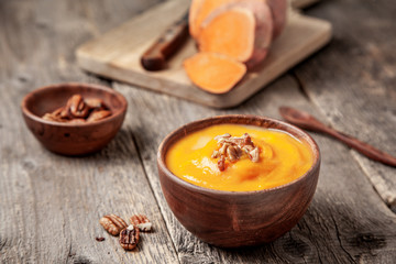 mashed sweet potatoes