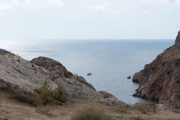 rocks and sea of Crimea