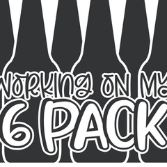 Working on my 6 Pack - SVG