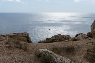 rocks and sea of Crimea