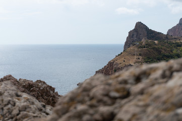 rocks and sea of Crimea