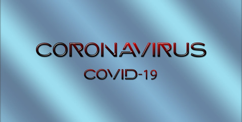 Coronavirus, Covid-19, Text, Abstrakt Hintergrund