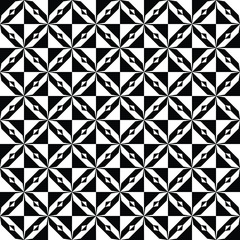 Seamless classic tile pattern design