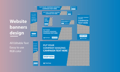 9 Minimal Website Banners Design