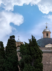 Fototapeta na wymiar Stella Maris Monastery, Haifa, Israel
