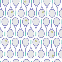 Tennis racket pattern. Repeat vector design. Great for gift, products, wrapping, sports. Background wallpaper.