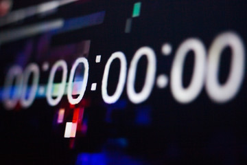 Zeroes on the abstract glitch background.