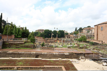 Obraz premium Rome is the capital in Italy