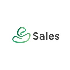 Obraz premium Sales Logo