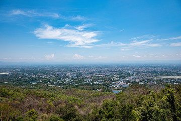 Man and woman writing a notebook and working in the park