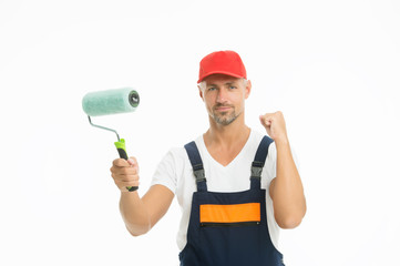 Paint entire room or just accent wall. Renewal and redecorating. Professional equipment. Mature man...