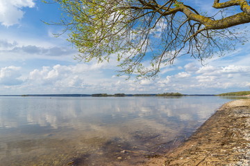 Forest Lake in May Day