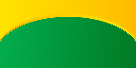 Abstract polygonal pattern luxury green and yellow background