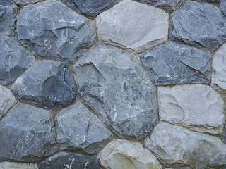Gray stone wall background, background or texture.