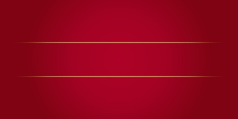 Red 3D Background with gold stripe
