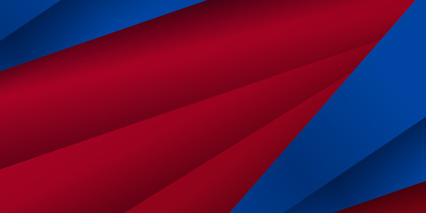 Abstract red blue white background. Modern red blue abstract background with stylish line square suit for presentation design