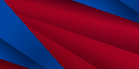 Abstract red blue white background. Modern red blue abstract background with stylish line square suit for presentation design