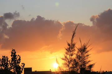 atardecer