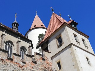 Fototapeta na wymiar castle towers
