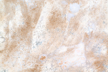 Pattern and color of cement surface.
