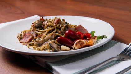 Delicious thai food prepared by authentic Thai chefs who have strong spicy seasonings from authentic Thai spices.