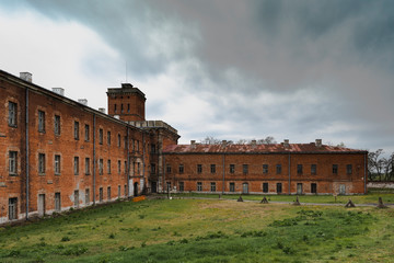 Modlin Stronghol Red Brick Old Building